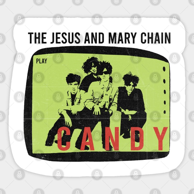 the jesus and mary chain // fan art Sticker by psninetynine